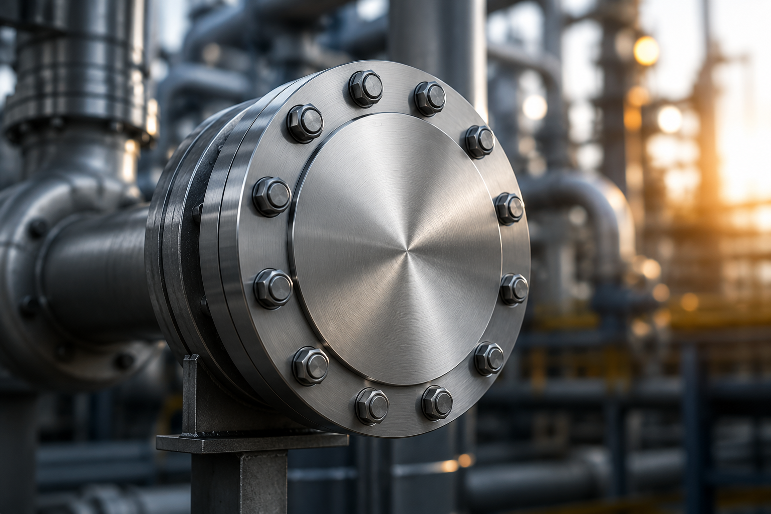 Blind Flange Industrial Application