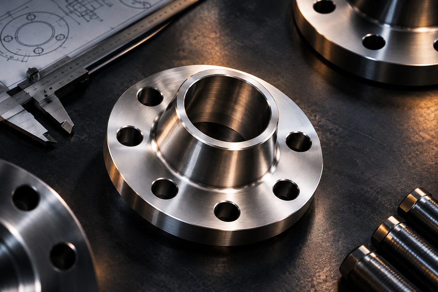 Design & Construction of Raised Face Weld Neck Flange